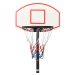 vidaXL Basketbalový koš bílý 216–250 cm polyethylen