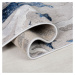 Flair Rugs koberce Kusový koberec Eris Marbled Navy Rozměry koberců: 80x150