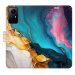 iSaprio Flip pouzdro Colourful Marble pro Xiaomi Redmi Note 12S