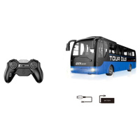 Alltoys Autobus na dálkové ovládání modrý