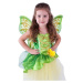 Dětský kostým víla Zelenka s křídly (M) e-obal
