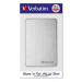 Verbatim externí pevný disk, Store,n,Go ALU Slim, 2.5", USB 3.0, 2TB, 53666, stříbrný