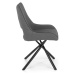 Jídelní židle SCK-409 šedá/černá