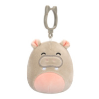 Squishmallows Klíčenka Hroch s růžovým bříškem Harrison