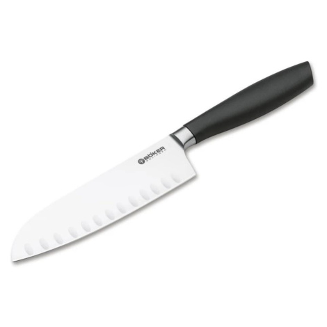 Böker - Kuchyňský nůž santoku CORE PROFESSIONAL 16,5 cm černá 130835 Boker