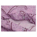 Bavlněné povlečení LUSIA fialová Rozměr povlečení: 70 x 90 cm | 140 x 200 cm