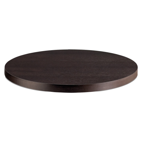PEDRALI - Kulatá dýhovaná stolová deska - tloušťka 30 mm