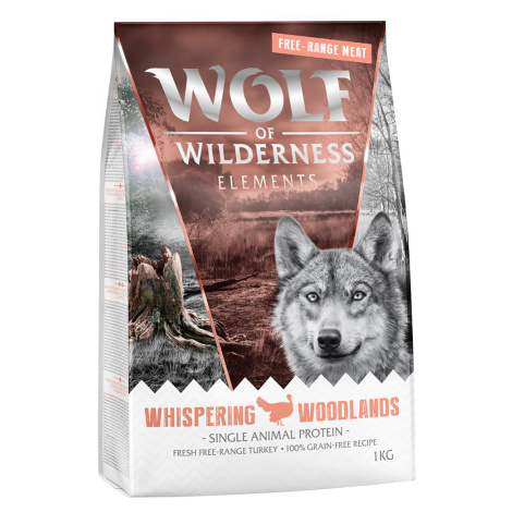 Wolf of Wilderness "Whispering Woodlands" krůtí z volného chovu - bez obilovin - 5 x 1 kg