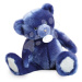 Plyšový medvídek Midnight Blue Ours Collection Doudou et Compagnie modrý 37 cm od 0 měsíců