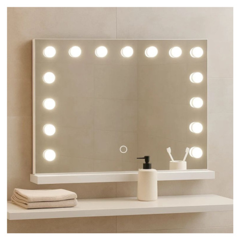 Aquamarin Koupelnové LED zrcadlo Hollywood, 58 x 43 cm 80793