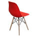 Jídelní židle TALCA — červená