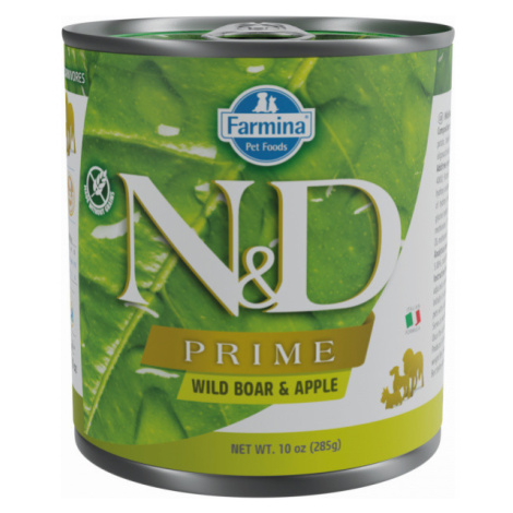 Konzerva N&D Prime Dog Adult Boar&Apple 285g