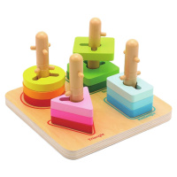 2Kids Toys Nasazovací geometrické tvary Gesta vícebarevné
