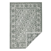 NORTHRUGS Kusový koberec Twin-Wendeteppiche 103115 grün creme – 80 × 350