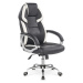 Kancelářská židle Barton černá/bílá