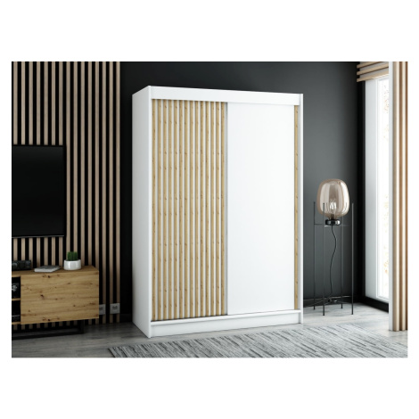 Skříň s posuvnými dveřmi Lamelo 150 - Abiks Meble