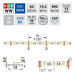 LED pásek McLED 12V RGBW WW teplá bílá 12mm IP20 19,2W/m ML-123.635.60.0 (5m)