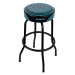 Ortega Bar Stool 30" Blue Kaleidoscope