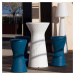 Newgarden Bateriový barový stolek Newgarden Capri LED, RGBW, výška 110 cm, bílý