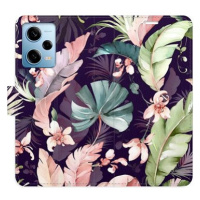 iSaprio flip pouzdro Flower Pattern 08 pro Xiaomi Redmi Note 12 Pro 5G / Poco X5 Pro 5G