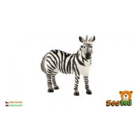 Zebra horská zooted plast 11cm v sáčku