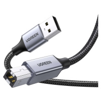 UGREEN USB-A (M)/USB-B 2.0 pletený kabel, 1 metr