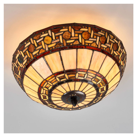 Clayre&Eef Wilma - stropní světlo v Tiffany stylu Clayre & Eef