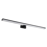 Sapho CHICAGO MAX LED svítidlo, 780x120x40mm, 15W, 230V, plast, černá mat