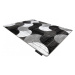 Dywany Lusczow Kusový koberec ALTER Geo mušle šedý