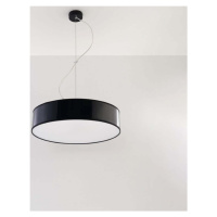 Černé závěsné svítidlo ø 45 cm Atis – Nice Lamps