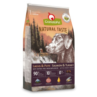 GranataPet Natural Taste s lososem a krůtou 12 kg