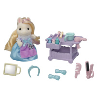 SYLVANIAN FAMILY - Poník s vlasy v kadeřnictví