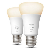 LED žárovka E27 Philips Hue 2ks 9W (60W) teplá bílá (2700K) stmívatelná