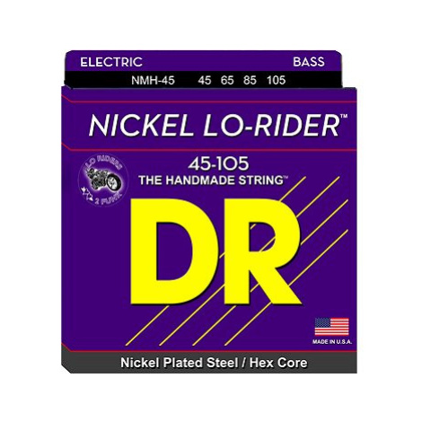 DR Strings Nickel Lo-Rider NMH-45