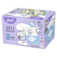 Bella Baby HAPPY Soft&Delicate Midi Box 2 x 70 ks