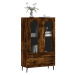 vidaXL Skříň highboard kouřový dub 69,5 x 31 x 115 cm kompozitní dřevo