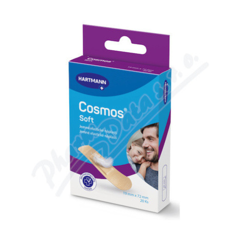 COSMOS Soft náplast jemná 19x72mm 20ks