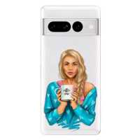 iSaprio Coffe Now pro Blond pro Google Pixel 7 Pro 5G