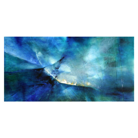 Ilustrace moody blue II, Annette Schmucker, 40 × 20 cm