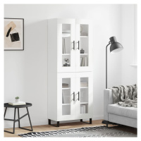 vidaXL Skříň highboard bílá 69,5 x 34 x 180 cm kompozitní dřevo