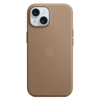 Kryt Apple iPhone 15 FineWoven Case with MS - Taupe