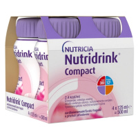 NUTRIDRINK Compact s příchutí jahodovou 4 x 125ml