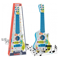 dětská akustická kytara modrá 55 cm