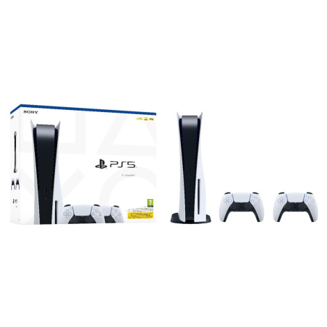 PlayStation 5 + DualSense Controller bílý Sony