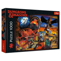 Puzzle 1000 - Původ Dungeons & Dragons / Hasbro Dungeons & Dragons