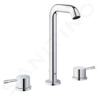 Grohe 20299001 - Tříotvorová umyvadlová baterie L, chrom