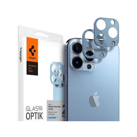 Spigen tR Optik 2 Pack Sierra Blue iPhone 13 Pro/13 Pro Max
