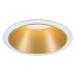 PAULMANN Vestavné svítidlo LED Cole 6,5W bílá/zlatá mat 3-krokové-stmívatelné 2700K teplá bílá 9