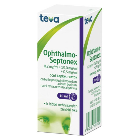 OPHTHALMO-SEPTONEX Oční kapky, roztok 10 ml