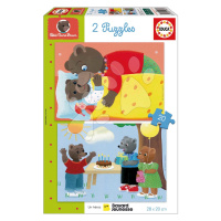 Puzzle Petit Ours Brun Educa 2 x 20 dílků